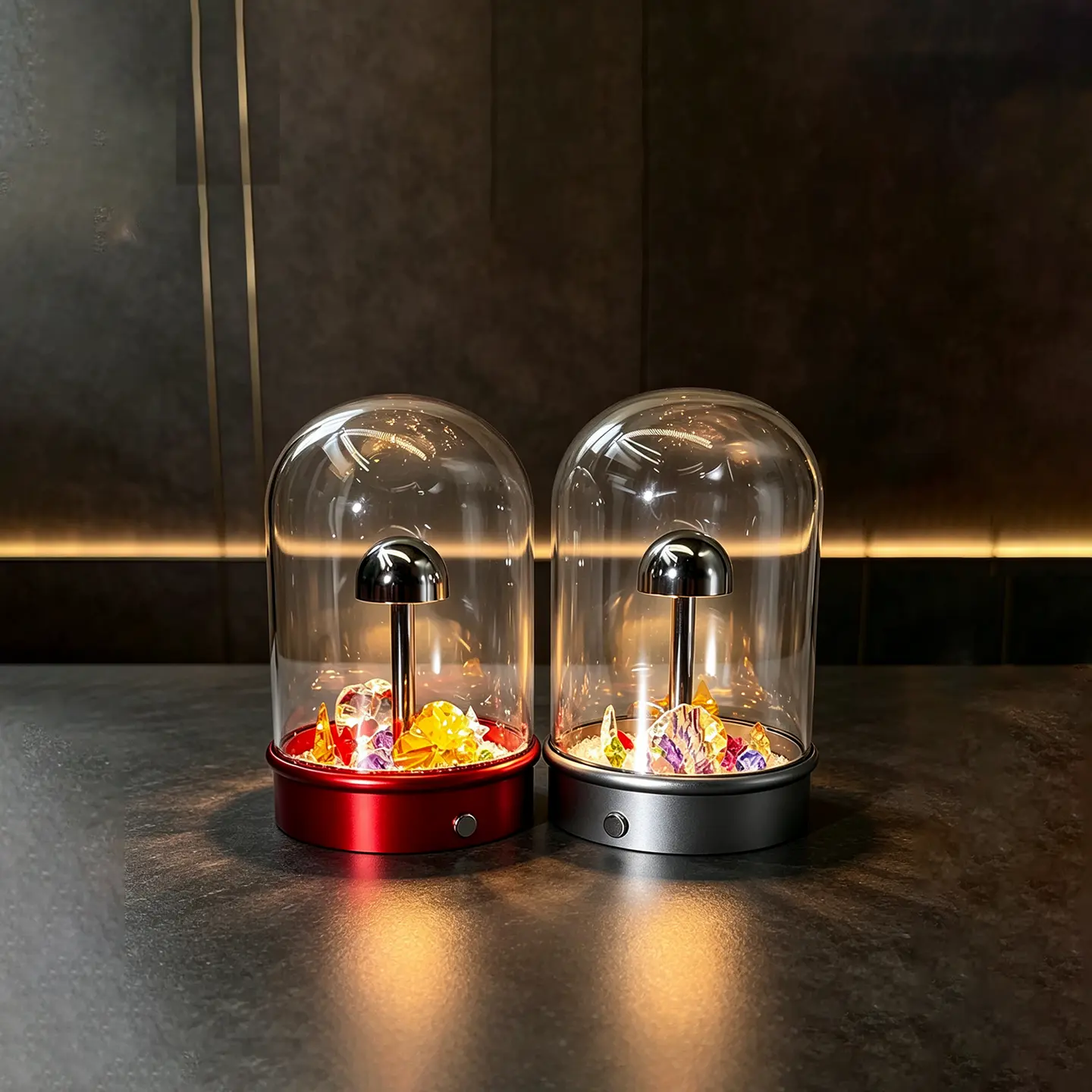 Dome-top Crystal Night Light