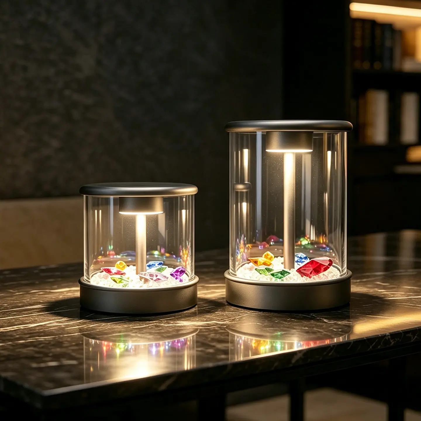 Flat-top Crystal Night Light