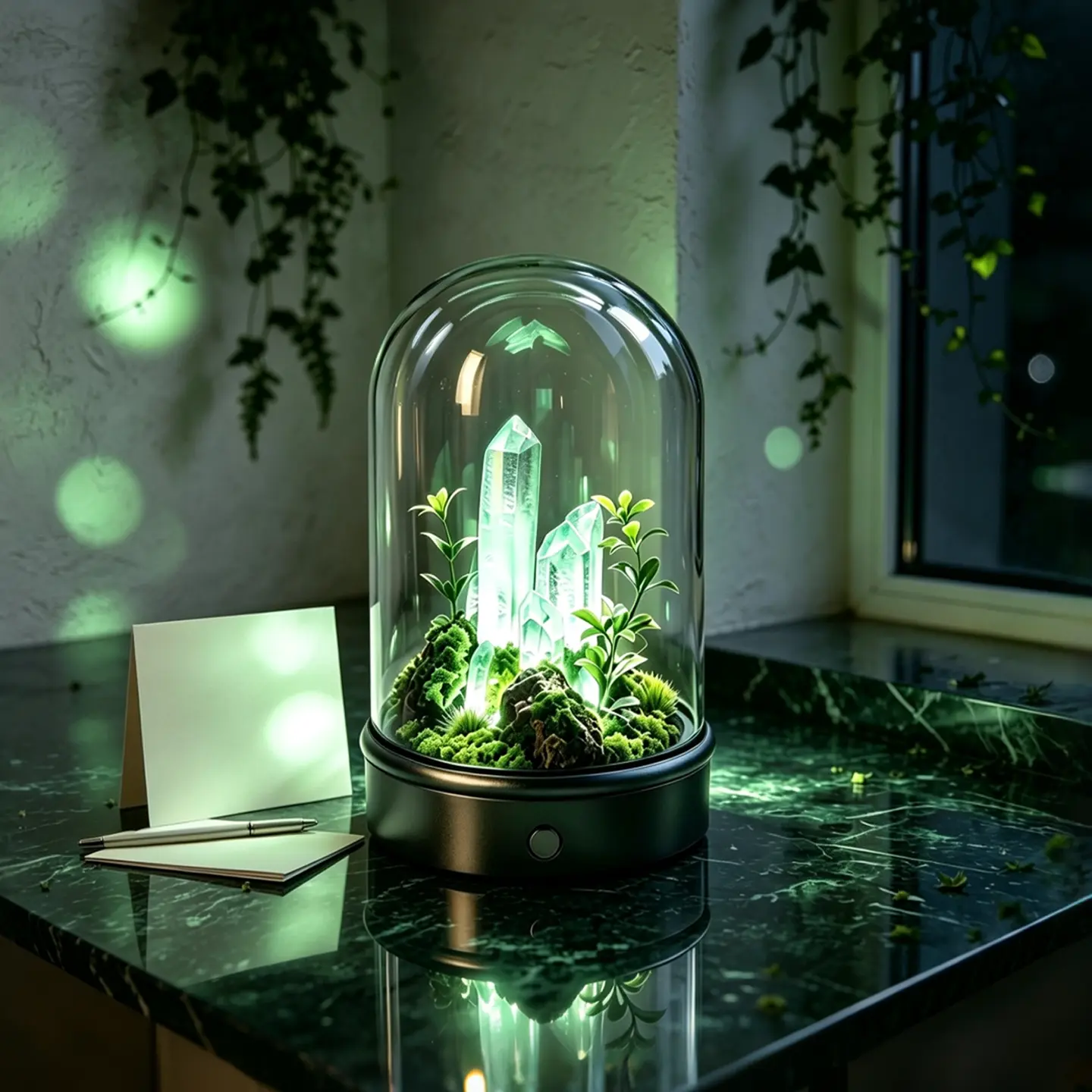 Raw Crystal Micro-landscape Night Light
